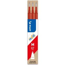 Pilot set van 3 - vulling frixion ball 0.7 - rood - medium penpunt