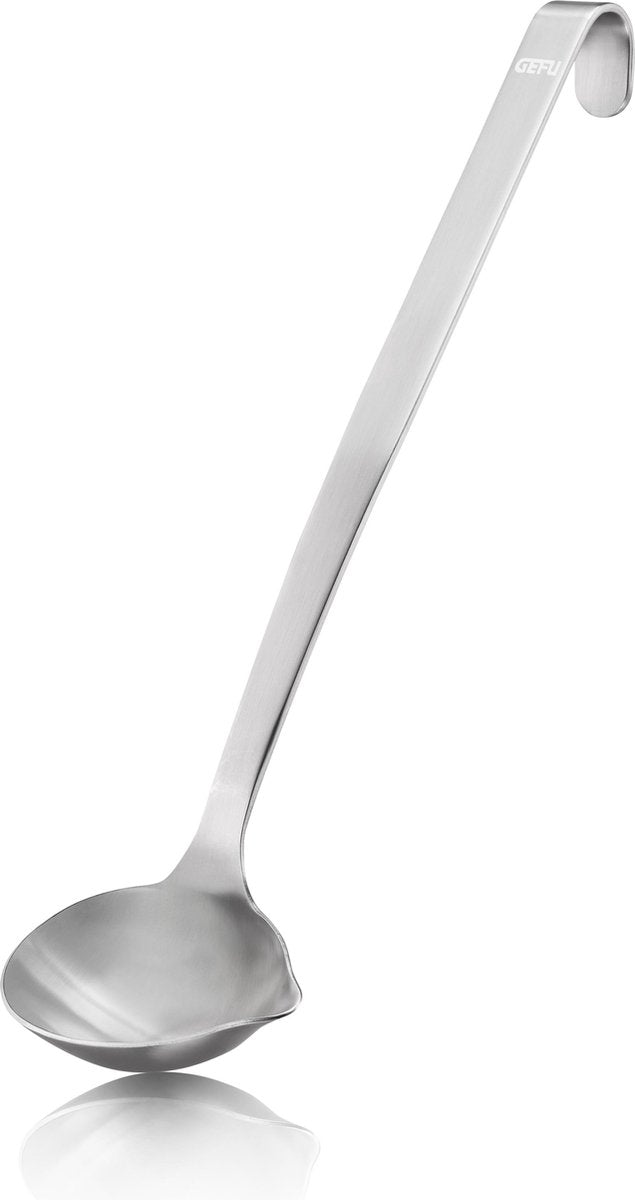 Gefu Baseline Saucenlöffel – Edelstahl – Servierlöffel für Sauce und Soße