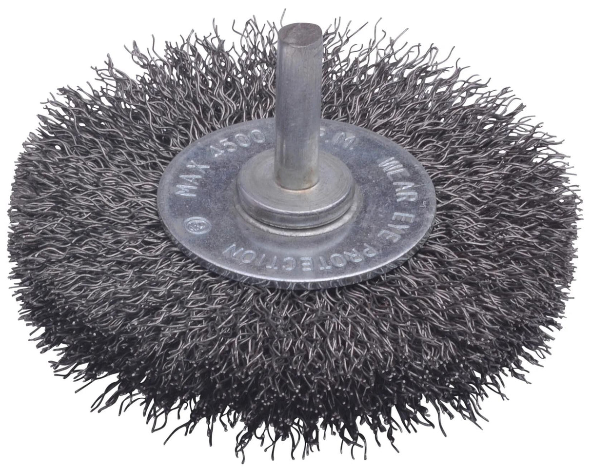 Sw stahl sw-stahl rundbürste rundbürste mit 6mm welle sw-stahl d=75mm