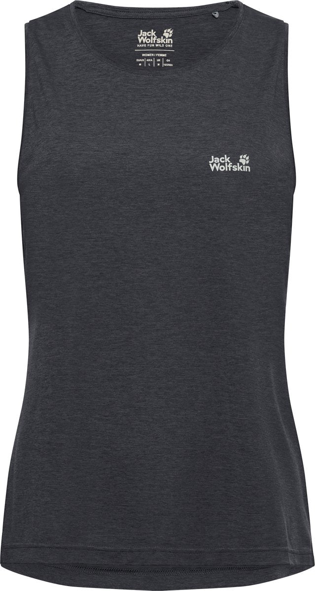 Jack Wolfskin Wildtrail Tank Top mit Outdoor-Shirt für Damen – Phantom