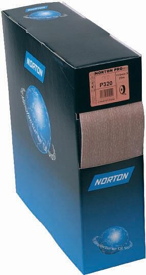 Norton Schleifpapier Rotolo Foam Rotolo Foam Pro P400 115 mm x 25 m