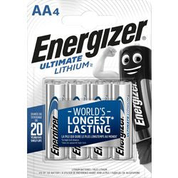 Energizer Ultimate Lithium LR6 AA Blister 4 Stück