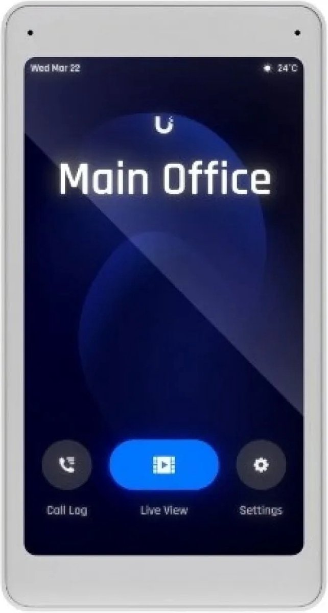 Ubiquiti ua Intercom Viewer – Intercom-Bildschirm weiß