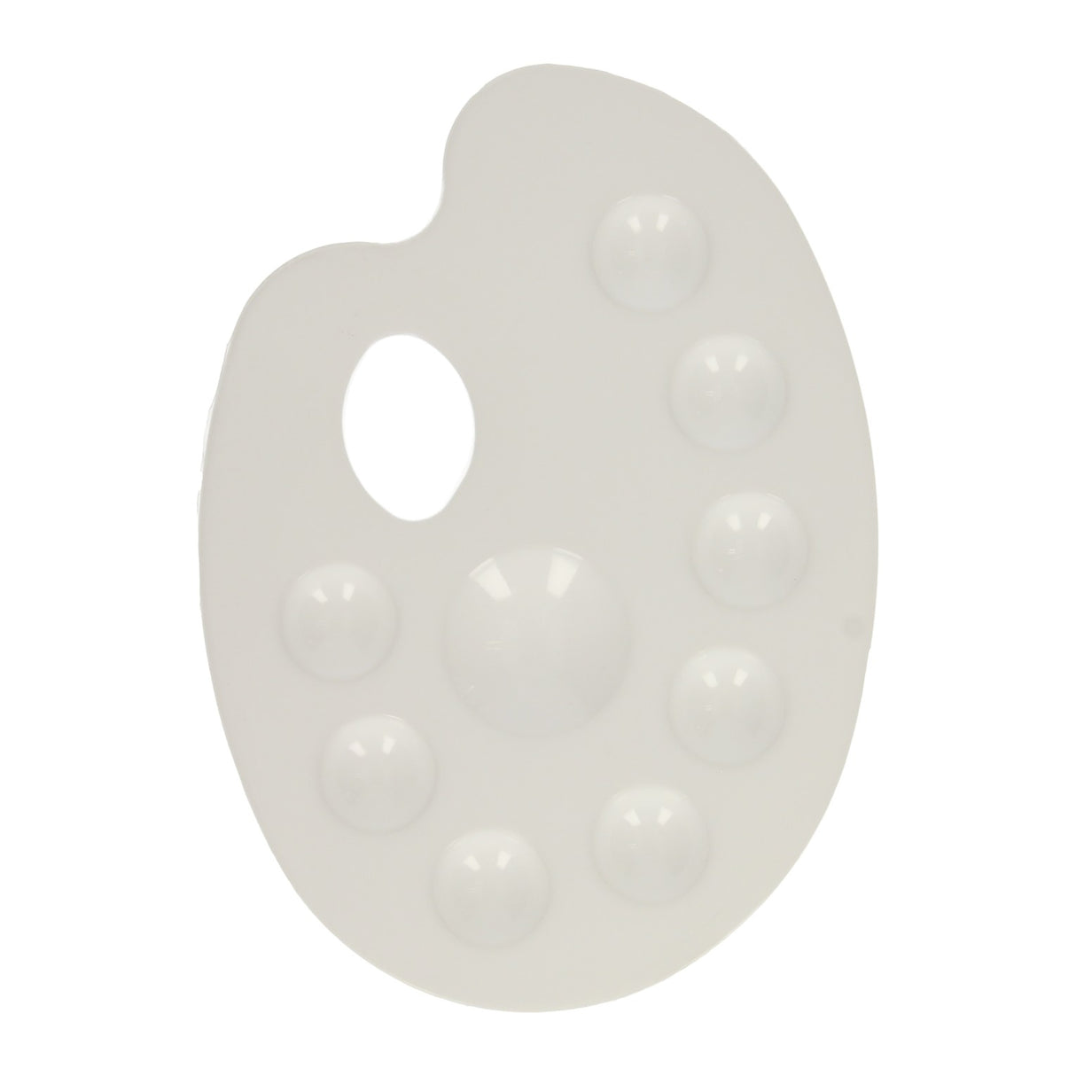 Farbpalette weiß 9 Fächer