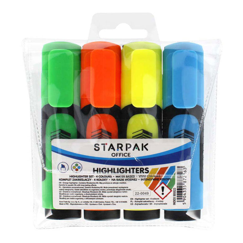 Textmarker, 4 Stk.