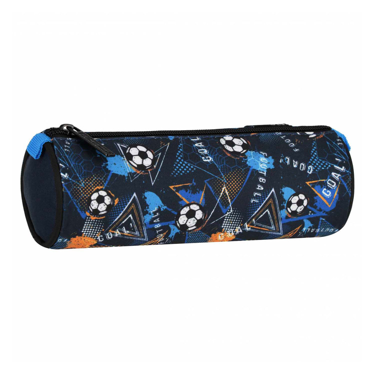 Blaues Fußball-Federmäppchen