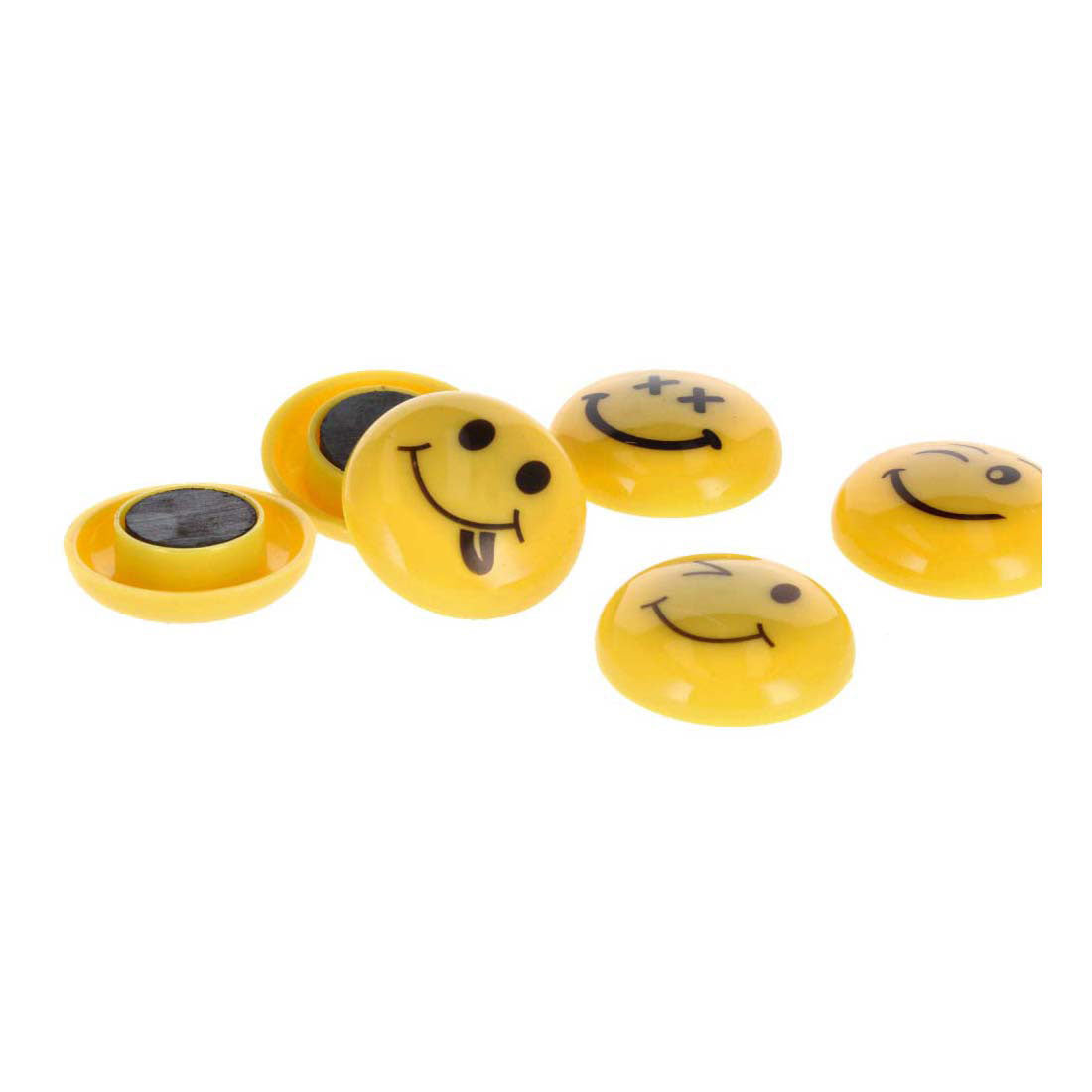 Magnetmix Emoticons 30mm, 6 Stk.
