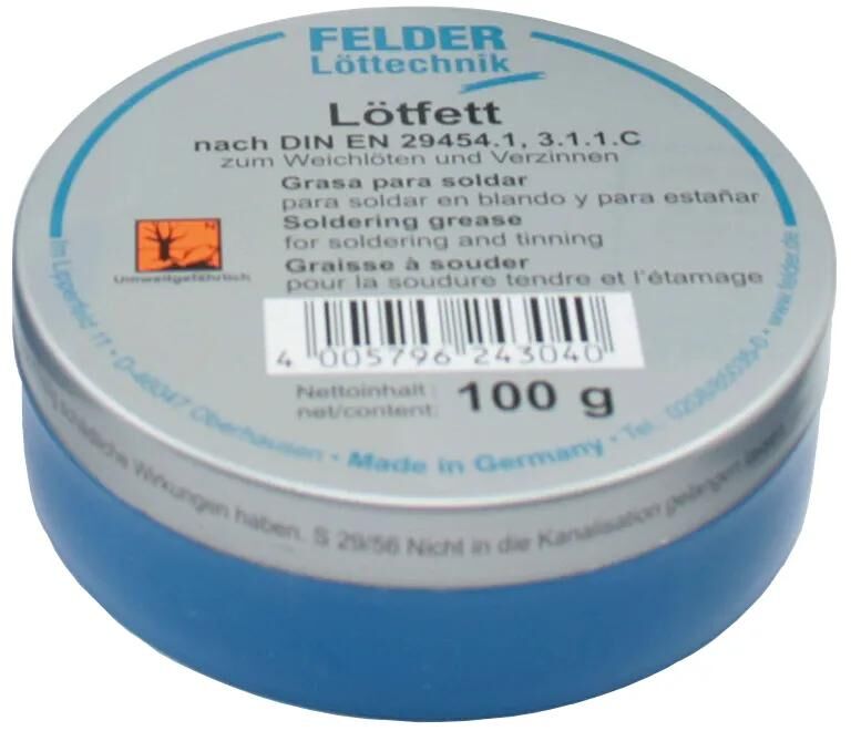WKS Weichlötfett F-SW 21 Loetfett 100 g Dosis