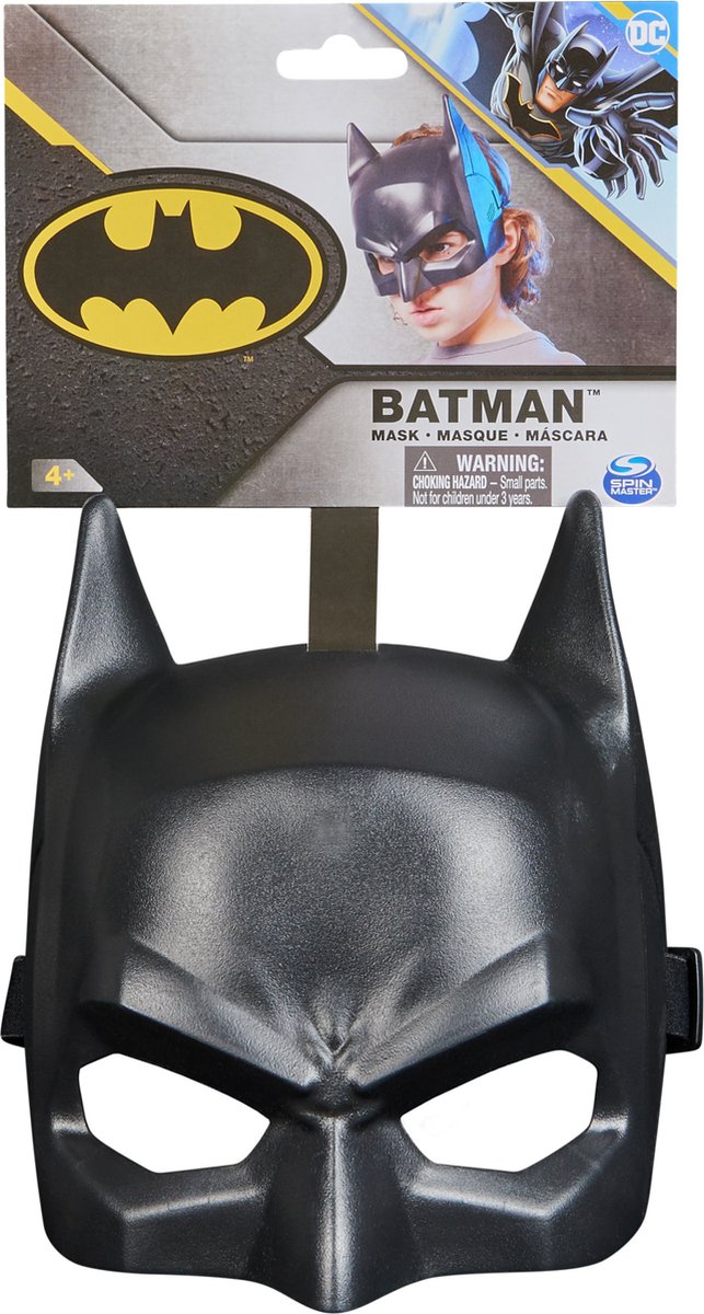 DC Comics Superheldenmaske sortiert – Joker, Flash oder Batman – Kostümmaske – 1 Stück – Lieferung nach dem Zufallsprinzip