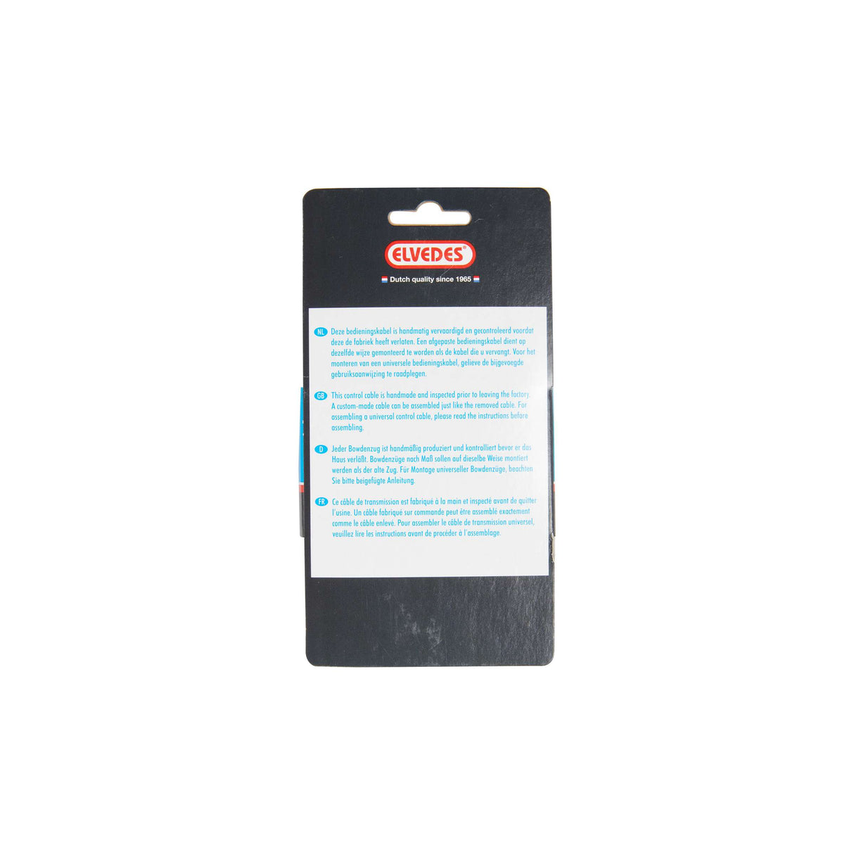 Universal Bremskabel Kit ELVODEN 1700 mm 2250 mm verzinkt - schwarz (auf der Karte)