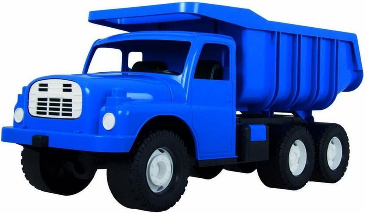 Dinobikes Tatra Muldenkipper blau 70 cm große Tragkraft 100 kg