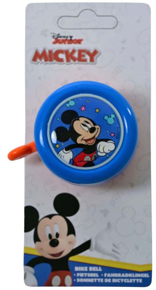 Volare Disney Mickey Mouse Fahrradklingel – Jungen – Blau Orange