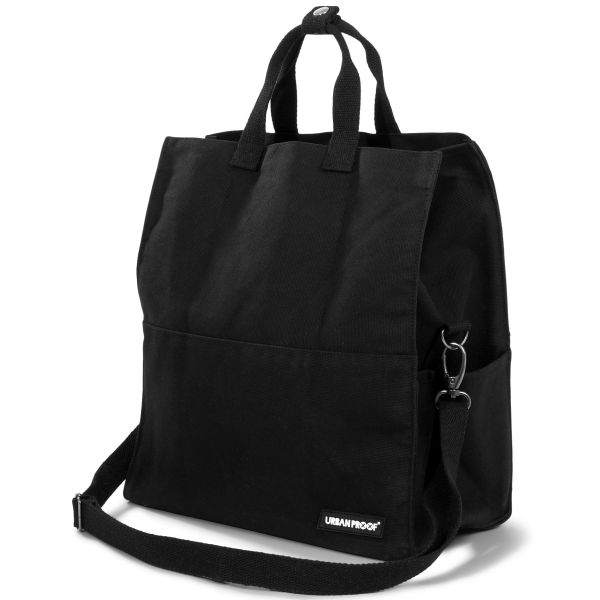 Dutchperfect Urbanproof Tragetasche City Tote recycelt 22l schwarz