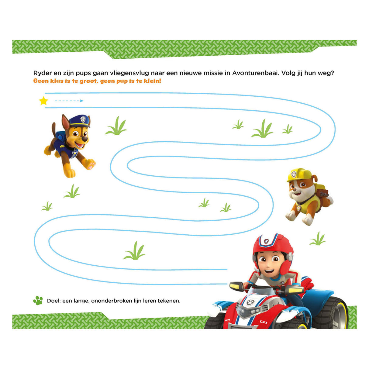 Deltas Paw Patrol – lustige Schreibspiele (4–5 Jahre)