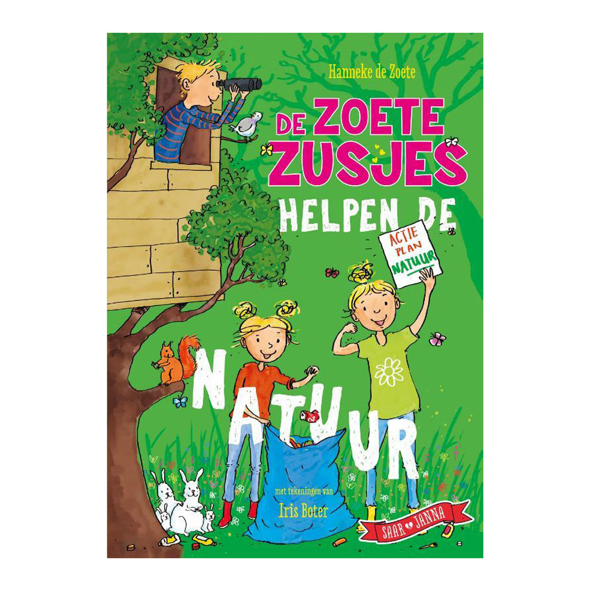 Zentrales Bücherhaus: Die süßen Schwestern helfen der Natur