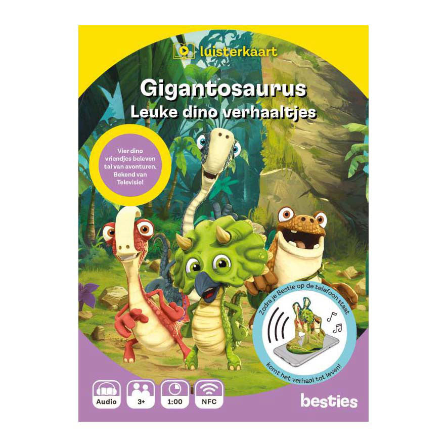 Central Book House Gigantosaurus lustige Dino-Geschichten-Hörkarte