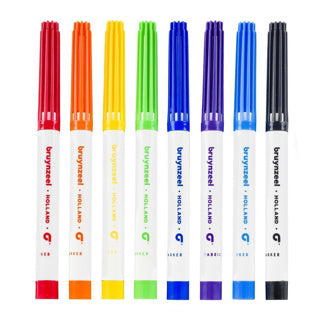 Bruynzeel Textilmarker 8 Stück