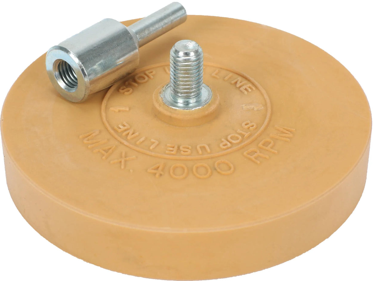 Condor Folienradierer 8235 Radierscheibe 90mm inkl. Adapter