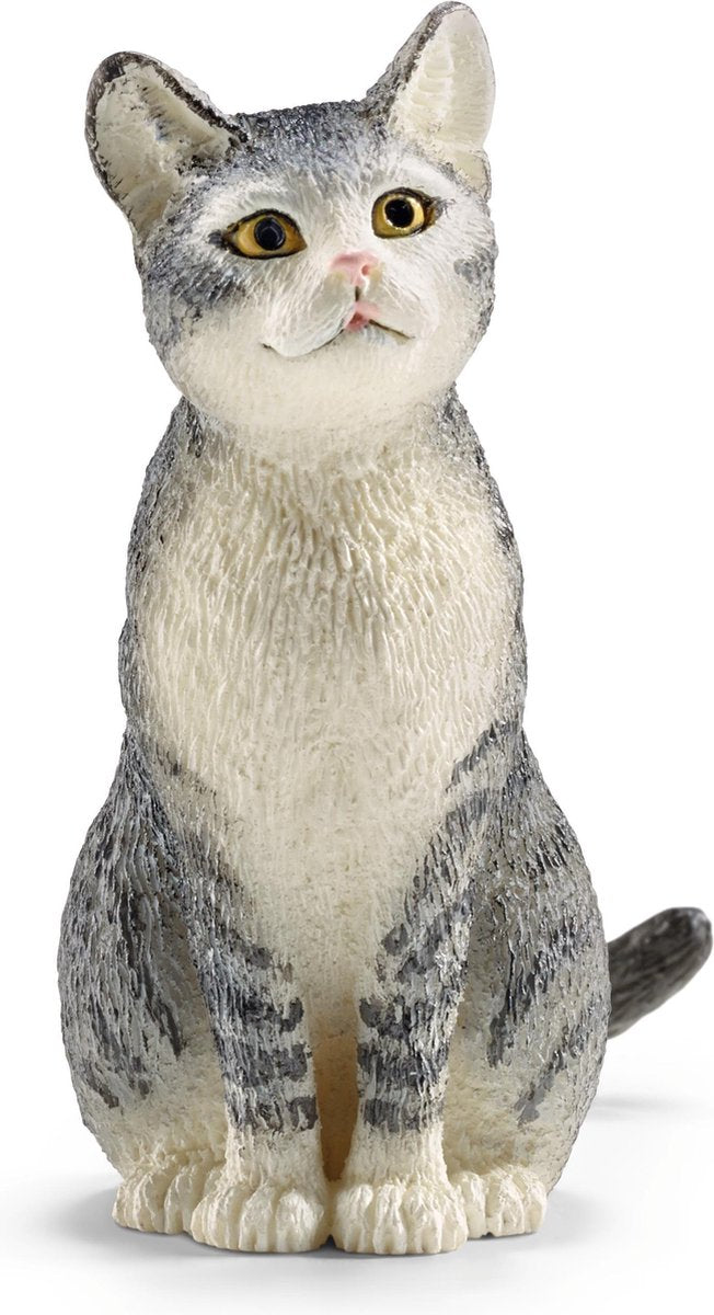 Schleich Farm World Kat Poes, sitzt 13771