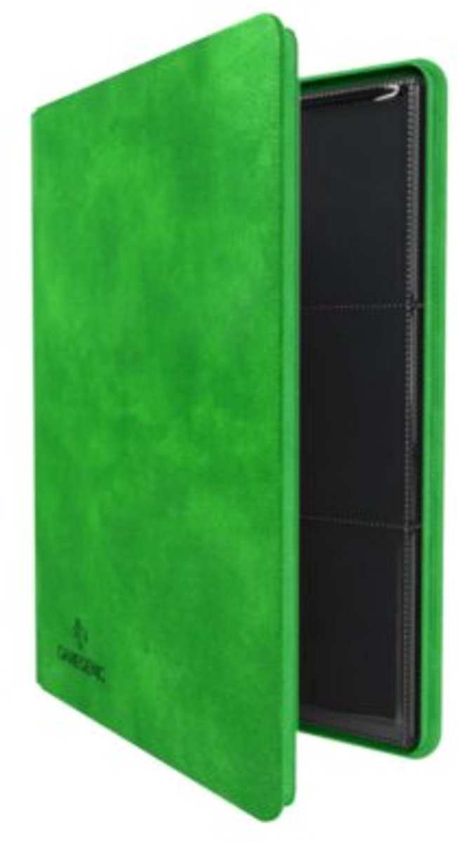 Gamegenic – zip-up album 18 pocket kaarten binder groen