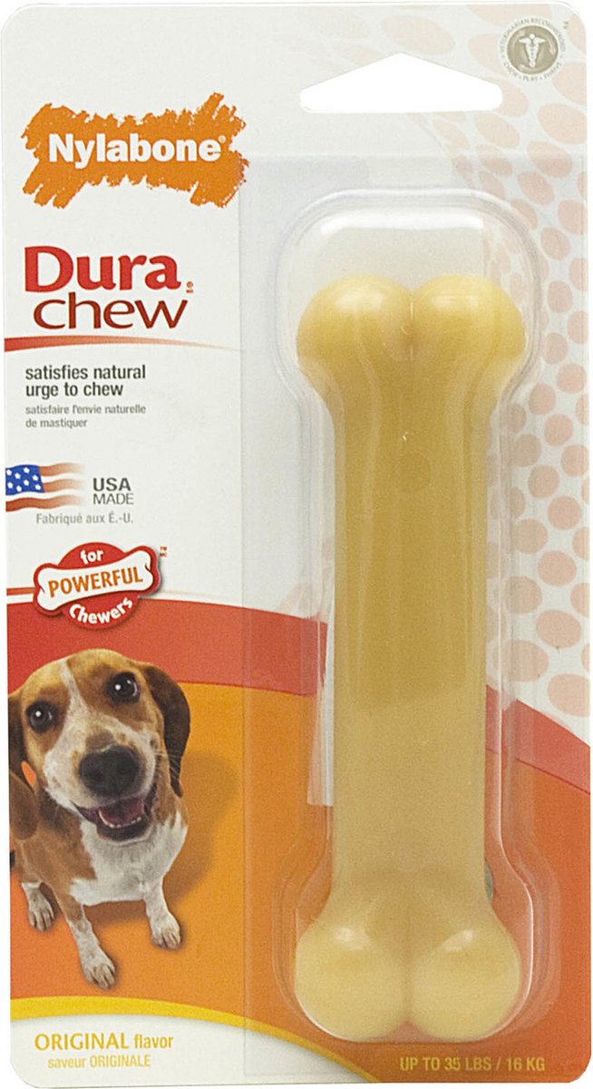 Nylabone Dura kaut sich Original für harte Bijters
