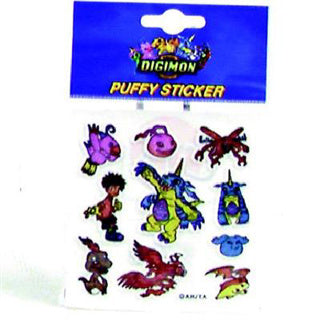 Aufkleber Digimon 3d | 100 Stück