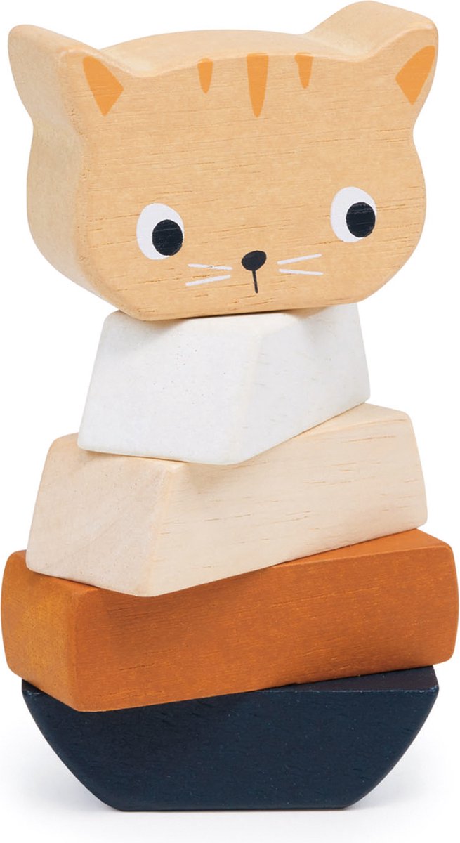 Mentari-Stapler – Kätzchen – 6 x 2,5 x 11,5 cm – Holz – 1 Jahr