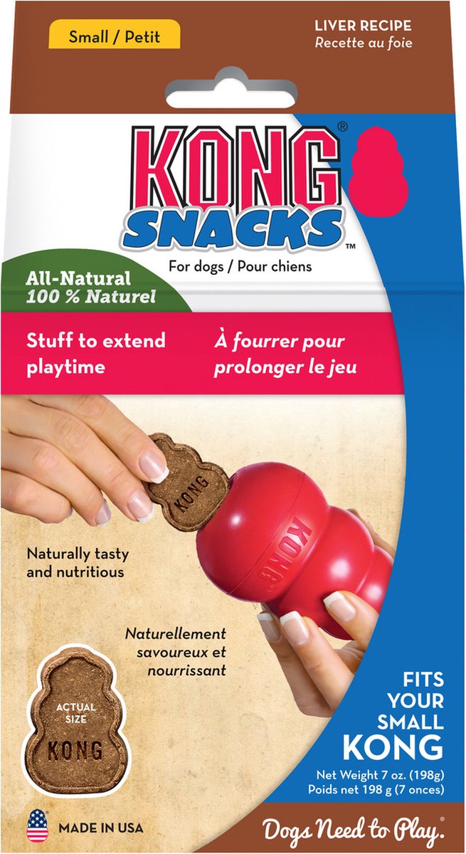 Kong -Snacks mit Lebergeschmack