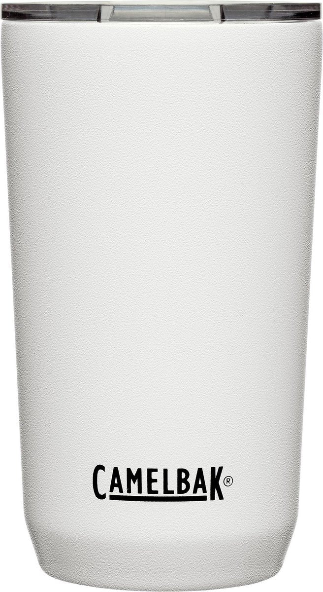 Camelbak Tumbler Edelstahl vakuumisoliert – Isolier-Trinkbecher – 500 ml – weiß (weiß)