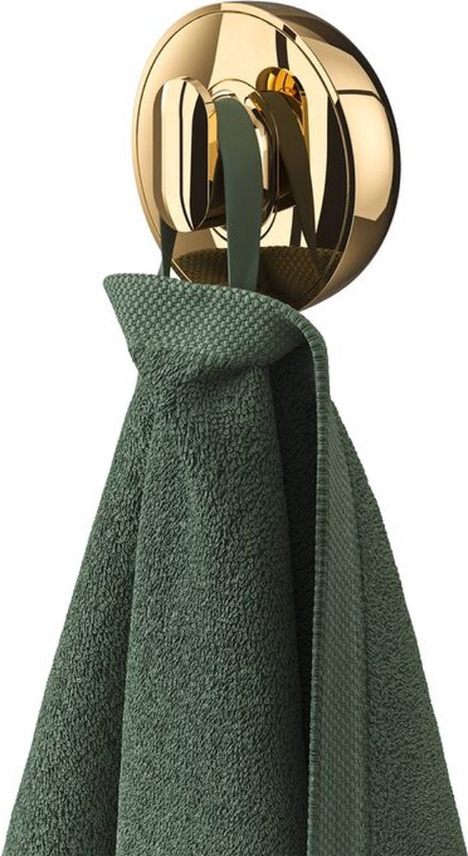 Tiger cooper - handdoekhaak groot ø 5.2 cm - goud gepolijst