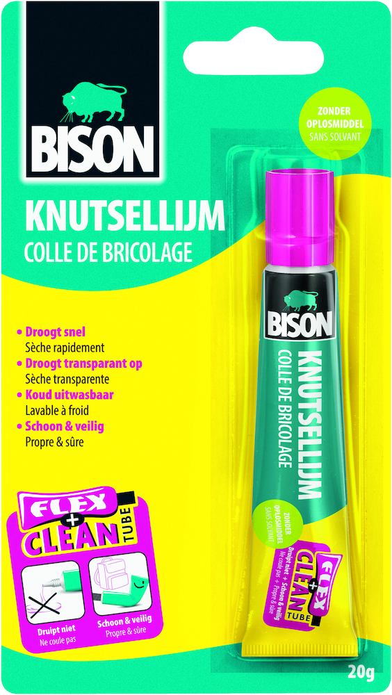 Bison bi-6309079 Bastelkleber 20 Gramm lösungsmittelfreier Blister