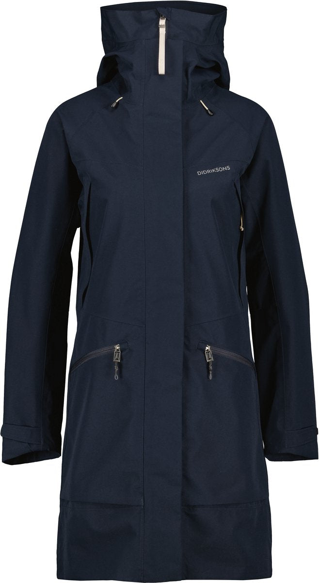 Didriksons Ilma Wns Parka 8 Damen-Outdoorjacke – dunkles Nachtblau