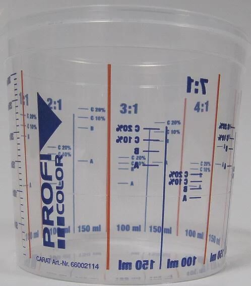 Profi Farbmischbecher Mischbecher 385ml