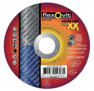 Flexovit dss maxx Edelstahl 125x2,0x22,23 za46y t41 | 25 Stück