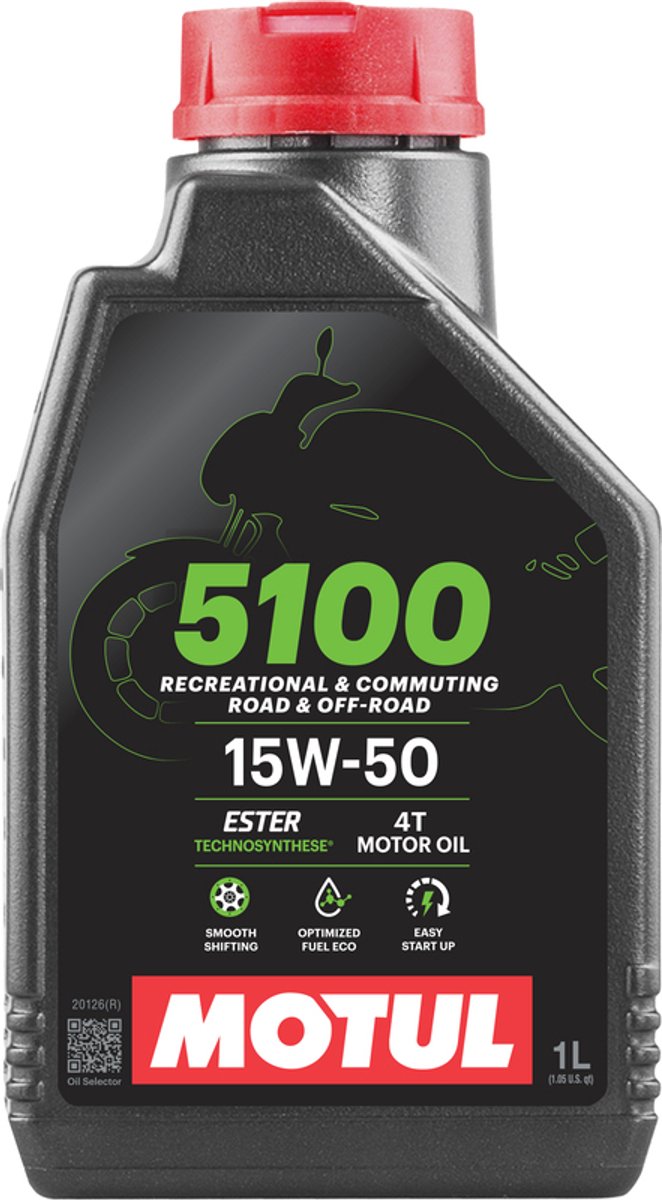 Motul Motoröl 5100 4t Motoröl - 15w50 1l 1l