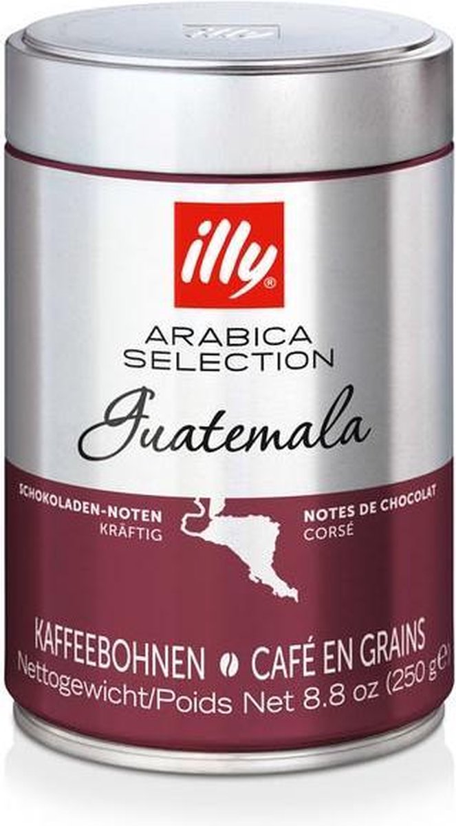 Illy Monoarabica Guatemala-Kaffeebohnen – 6 x 250 Gramm