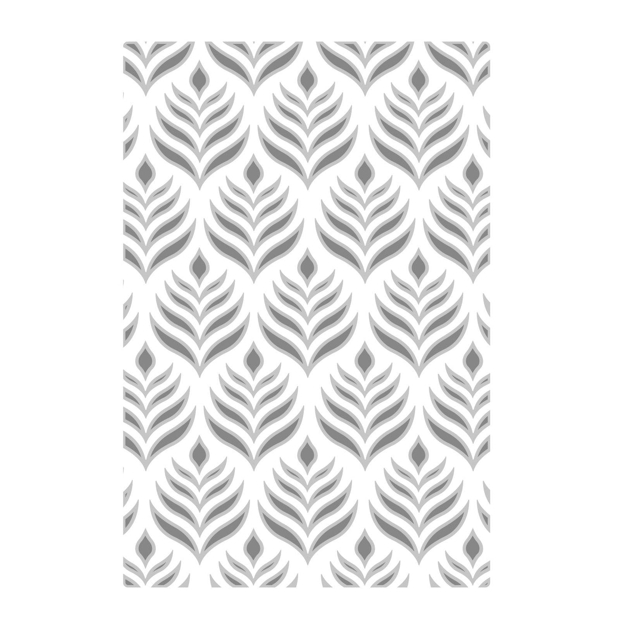 Sizzix • multi-level textured impressions embossing folder palm repeat