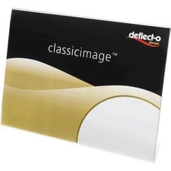 Bordhouder deflecto 47301 crystal clear 1 stuk