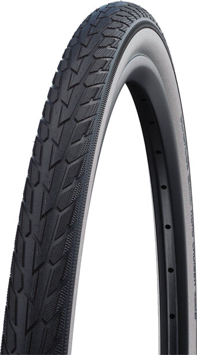 Schwalbe Road Cruiser 28x1,60 700x40c (42-622) verkabelt Active Line grün Weißwand