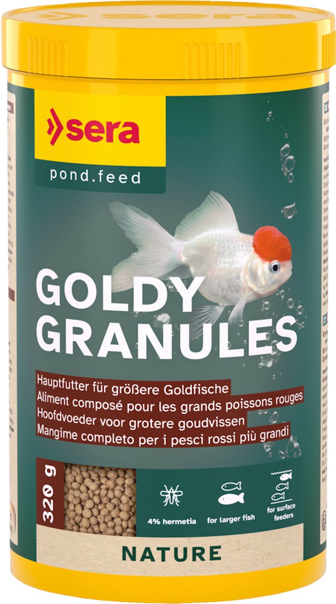Sera Goldgranulat 1.000 ml (320 Gramm)