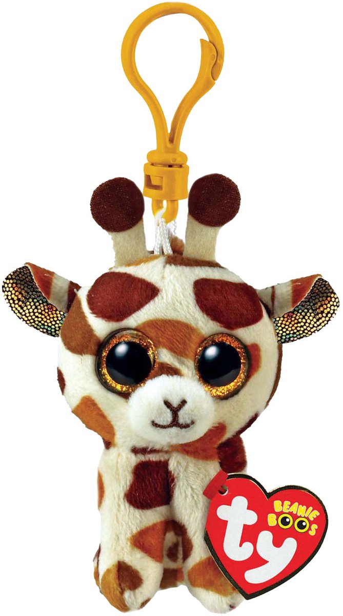 Ty Beanie Boo's Clip-Stelzen-Giraffe, 7 cm