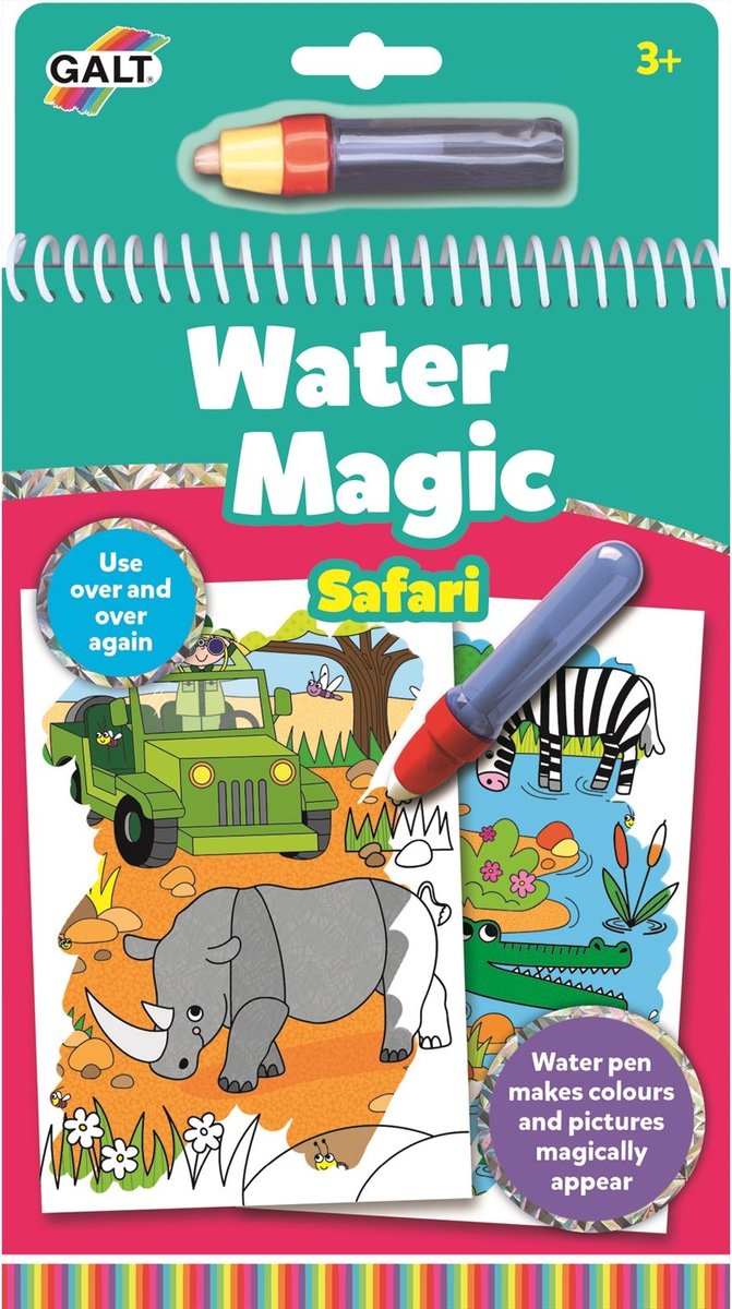 Galt Wasserzauber-Malbuch – Wasser-Malbuch für unterwegs – ab 4 Jahren