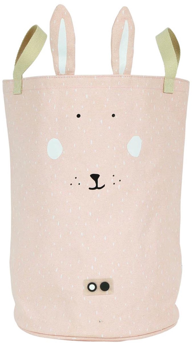 Trixie Spielzeugtasche klein - mrs. Kaninchen – praktische Aufbewahrungstasche für Spielzeug – für Jungen und Mädchen – rosa