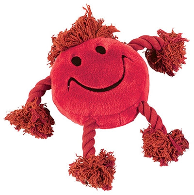 Glückliches Haustier, glückliche Gesichter, Plüsch-Smiley, rot