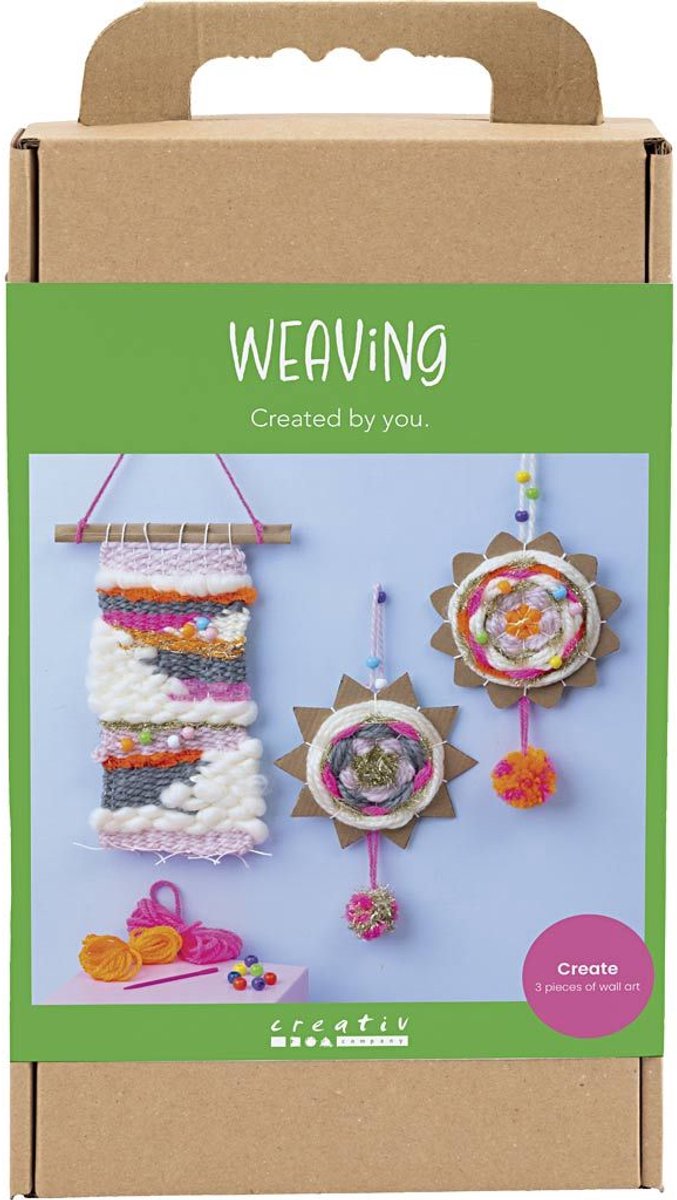 Kreativunternehmen https: www.cchobby.nl hobbyset-weaving-wall-mountings-diverse-colors-1-box