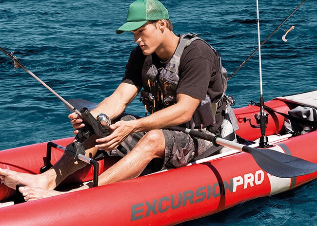 Intex - Ausflug Pro K2 aufblasbares Kajak
