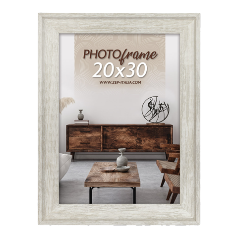 ZEP Fotorahmen RT546W Turina Weiß 10x15 cm