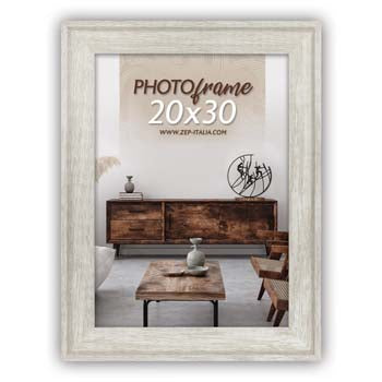 ZEP Fotorahmen RT523W Turina Weiß 20x30 cm