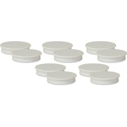 Magneten viking 40mm wit 10 stuks