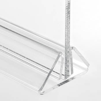 Zep – Plexiglas-Acryl-Fotorahmen, Fotoständer „Idaho“, horizontal für Fotos, 20 x 15 – GQ368H